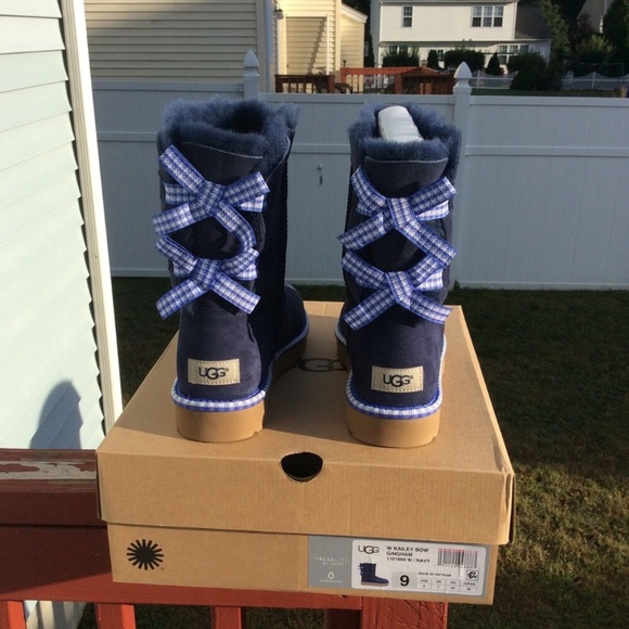 Ugg Bailey Bow Gingham - Picture 3 of 8